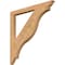 Ekena Millwork Funston Traditional Smooth Bracket, Western Red Cedar, 3 1/2"W x 44"D x 44"H BKT04X44X44FST01SWR - alternate 1